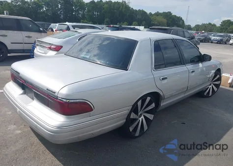 1997 Mercury Grand Marquis Ls from USA, damaged, VIN 2MELM75WXVX627576